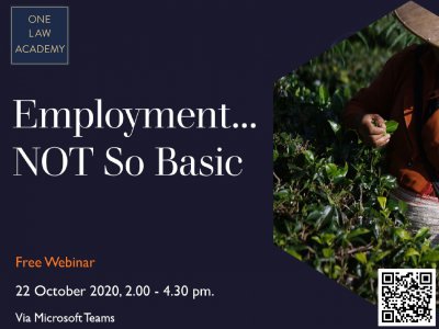 Employment...NOT So Basic | ONE Law